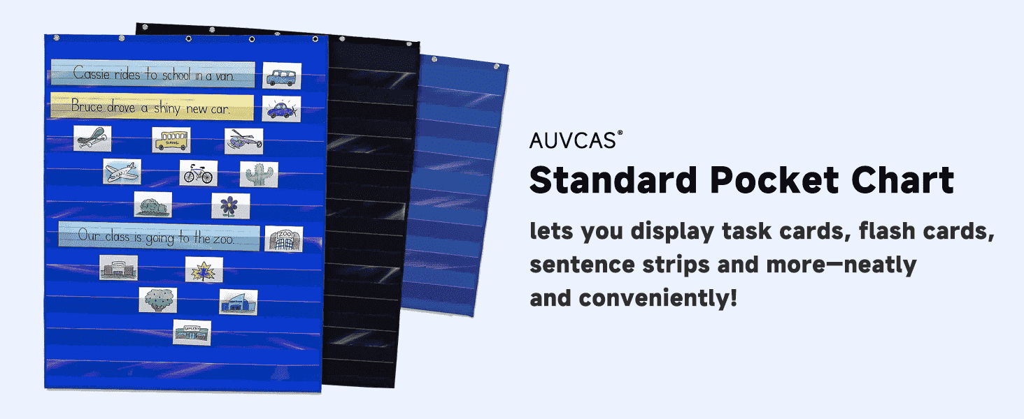 AUVCAS Standard Pocket Chart